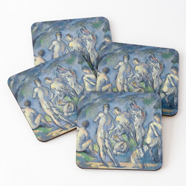 Item preview, Seven Bathers by Paul Cézanne: Post Impressionist Fine Art Poster designed and sold by artofuniverse.