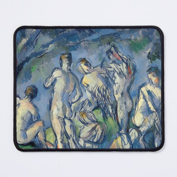 Item preview, Seven Bathers by Paul Cézanne: Post Impressionist Fine Art Poster designed and sold by artofuniverse.