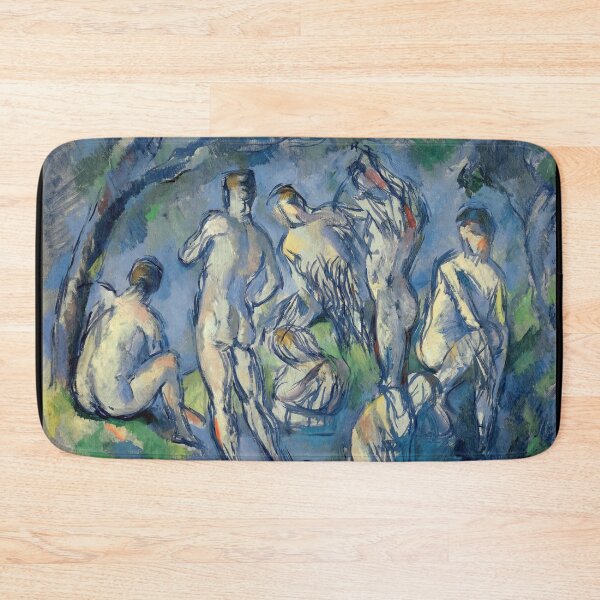 Item preview, Seven Bathers by Paul Cézanne: Post Impressionist Fine Art Poster designed and sold by artofuniverse.