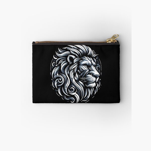 Item preview, Intricate artistic depiction of a lion's head featuring flowing mane and detailed features. designed and sold by beast-net.
