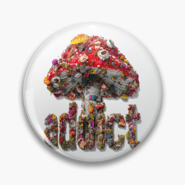 Item preview, Addict: Trippy Magic Mushroom Psychedelic Art designed and sold by Ignorant-Artist.