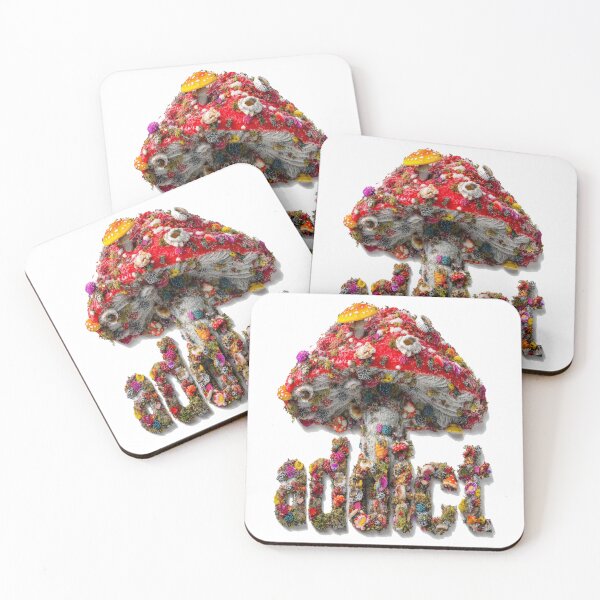 Item preview, Addict: Trippy Magic Mushroom Psychedelic Art designed and sold by Ignorant-Artist.