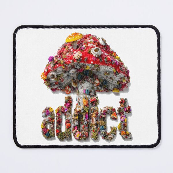 Item preview, Addict: Trippy Magic Mushroom Psychedelic Art designed and sold by Ignorant-Artist.