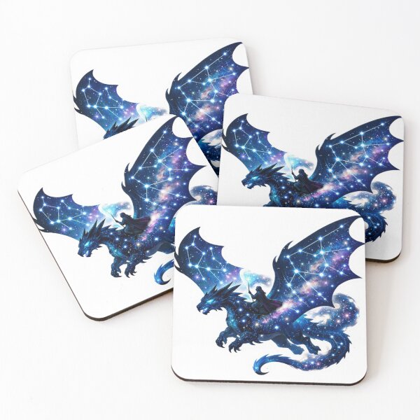 Item preview, Celestial Dragon Constellation Galaxy Fantasy Art designed and sold by Silentbow.