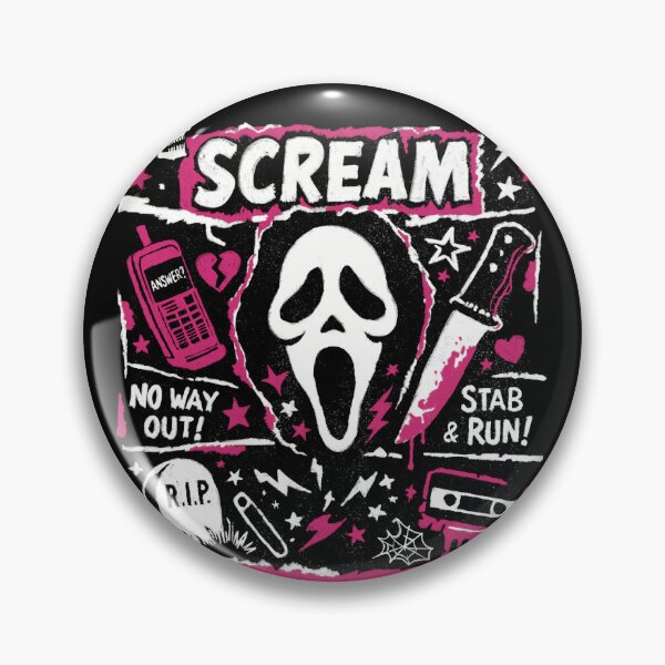 Item preview, Scream Ghostface designed and sold by ChunkByChunk.