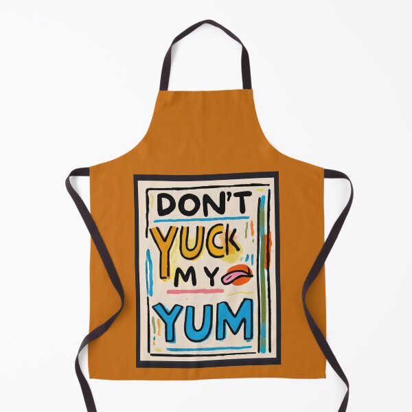 Item preview, Don't Yuck My Yum – Funny Food Quote Print | Kitchen Wall Art designed and sold by SHELOPS.