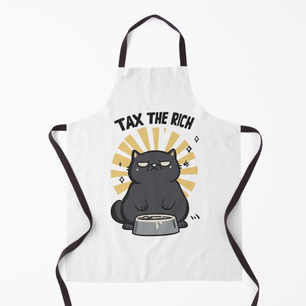 Item preview, Tax The Rich Hungry Black Cat Design designed and sold by Region.