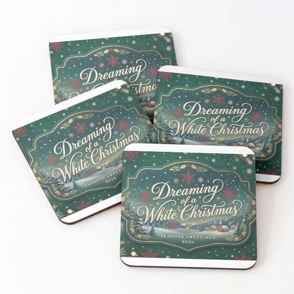 Item preview, Dreaming of a White Christmas Holiday designed and sold by Custom Sparkle Shop.