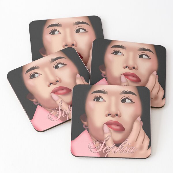 Item preview, Sophia Laforteza Katseye Portrait Illustration designed and sold by artshlyn.