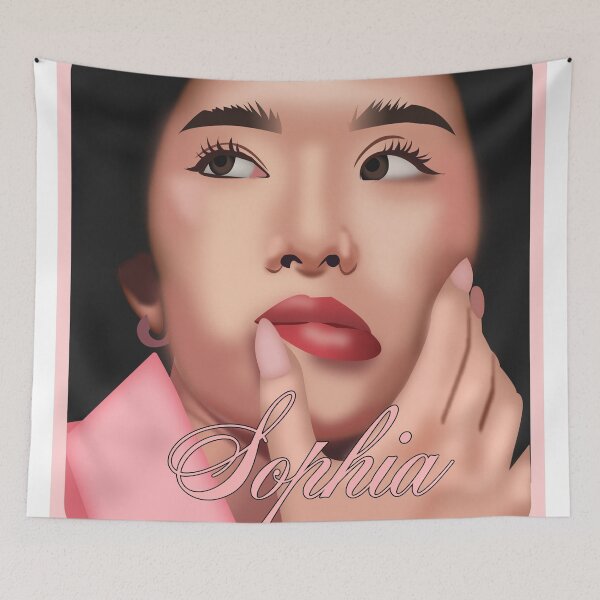 Item preview, Sophia Laforteza Katseye Portrait Illustration designed and sold by artshlyn.