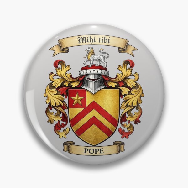 Item preview, The Pope Family Coat of Arms designed and sold by BagTown Clans.