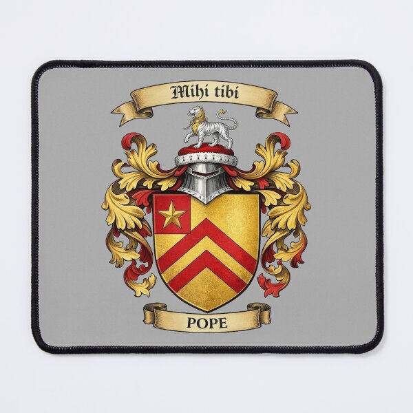Item preview, The Pope Family Coat of Arms designed and sold by BagTown Clans.