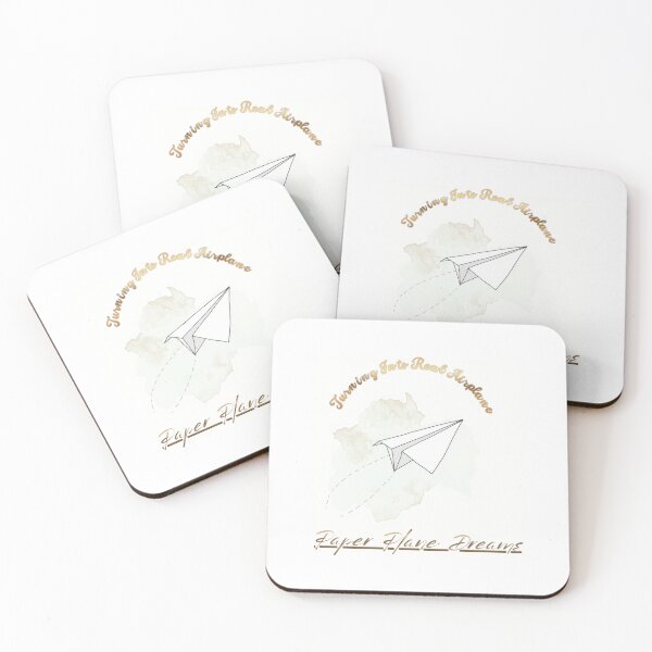 Item preview, Paper Plane Dreams Wanderlust designed and sold by ArtistMadrid.