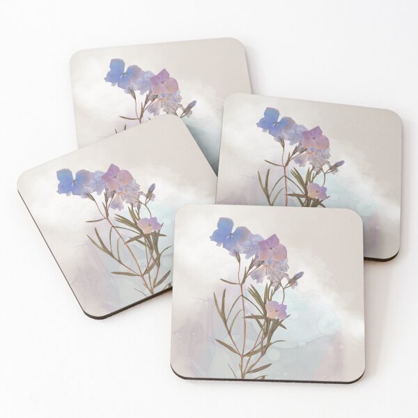 Item preview, Soft Blue Botanical Collage - Pastel Botanical Aesthetic designed and sold by TheArtVera.