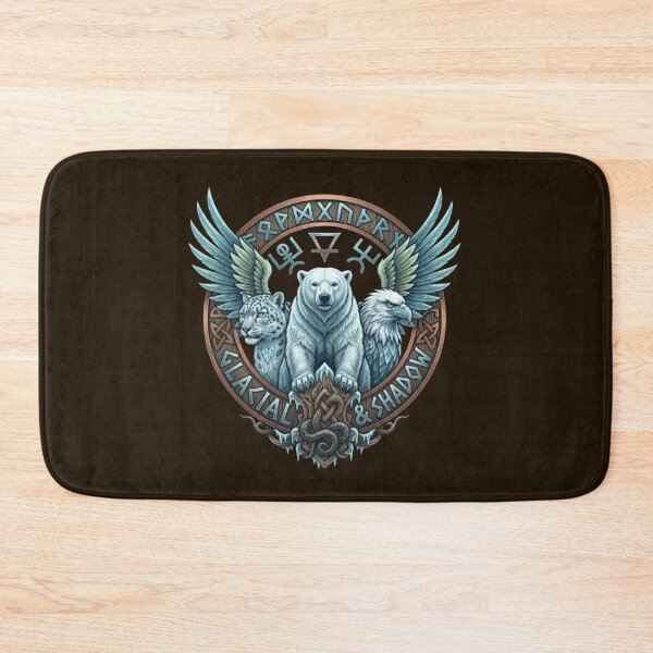 Item preview, Glacial & Shadow – Mythical Animal Emblem designed and sold by Dogandesighn.