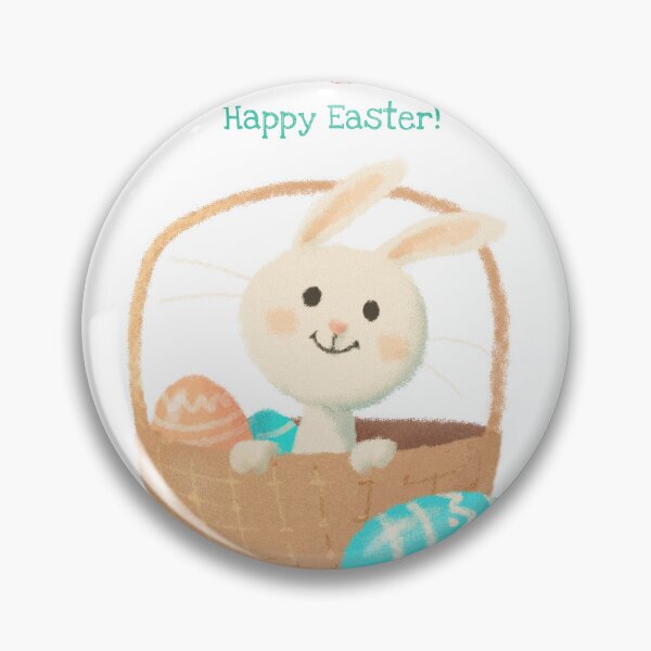 Item preview, Wishing You A Happy Easter! Happy Easter!✨#easter #happyeaster #bunny #rabbit #basket #eggs designed and sold by Fanybany.