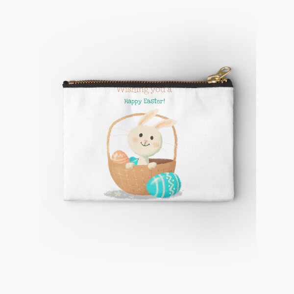 Item preview, Wishing You A Happy Easter! Happy Easter!✨#easter #happyeaster #bunny #rabbit #basket #eggs designed and sold by Fanybany.
