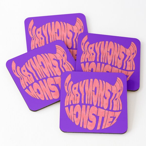 Item preview, Babymonster x Monstiez logo watercolor red ver. kpop designed and sold by ShiroHero.