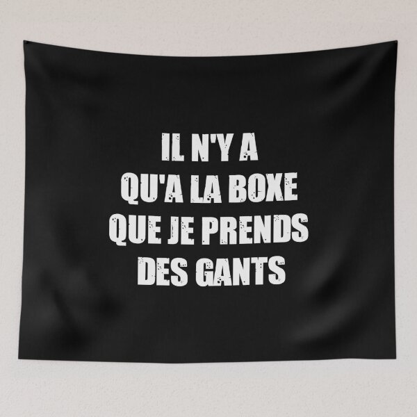 Item preview, THE ONLY TIME I WEAR GLOVES IS IN BOXING! designed and sold by francoisville.
