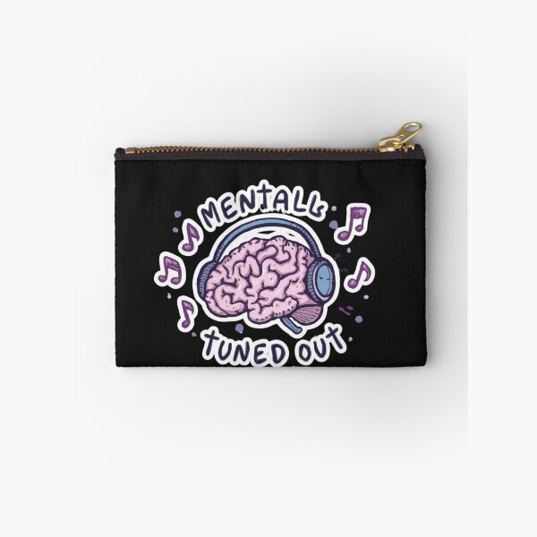 Item preview, Sleepy Brain with Headphones designed and sold by Low Battery Society.