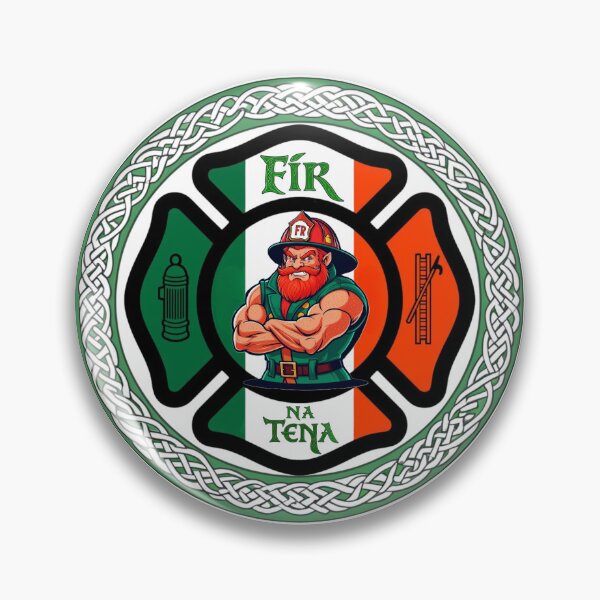 Item preview, Fir na Tena (Men of Fire) designed and sold by KillaStickers.