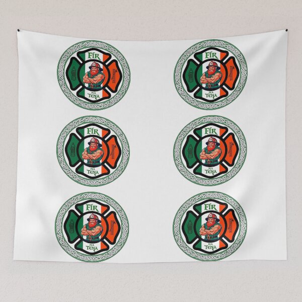 Item preview, Fir na Tena (Men of Fire) designed and sold by KillaStickers.
