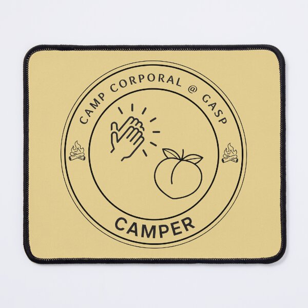 Item preview, Camp Corporal Camper T-Shirt – Vintage Summer Camp Badge Graphic Tee designed and sold by STAATI.