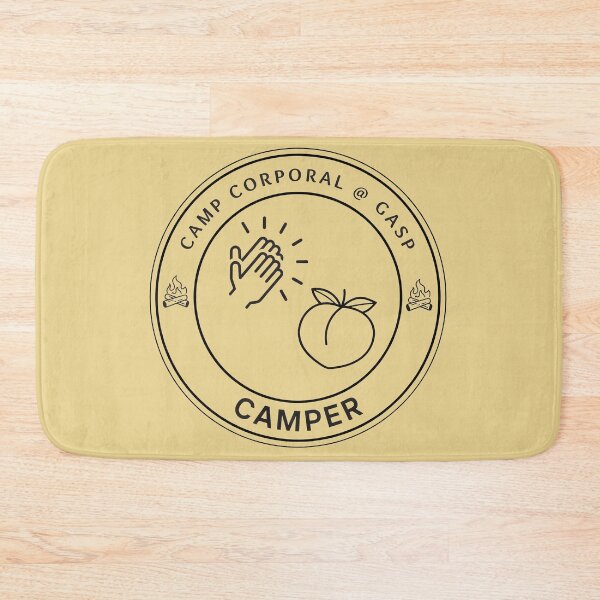 Item preview, Camp Corporal Camper T-Shirt – Vintage Summer Camp Badge Graphic Tee designed and sold by STAATI.