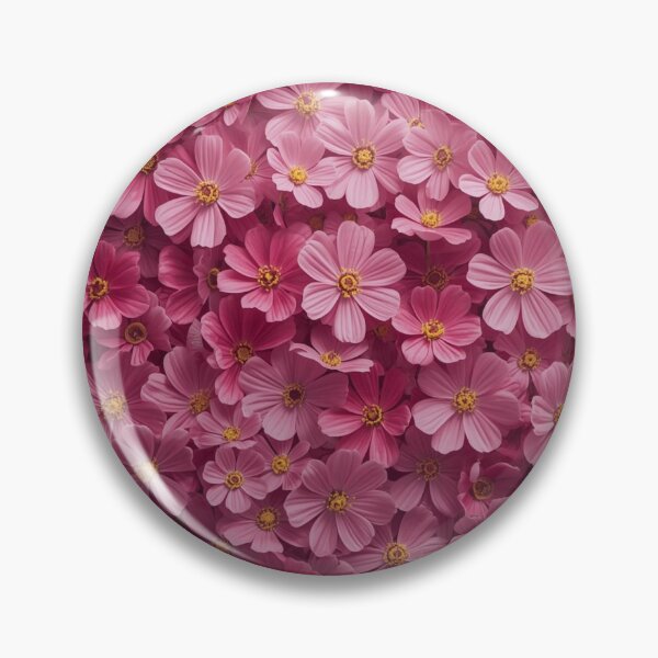 Item preview, Pink Cosmos Flowers - Pattern 2 designed and sold by AlinaSCorner.