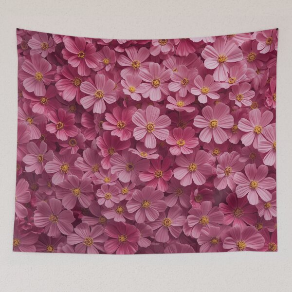 Item preview, Pink Cosmos Flowers - Pattern 2 designed and sold by AlinaSCorner.