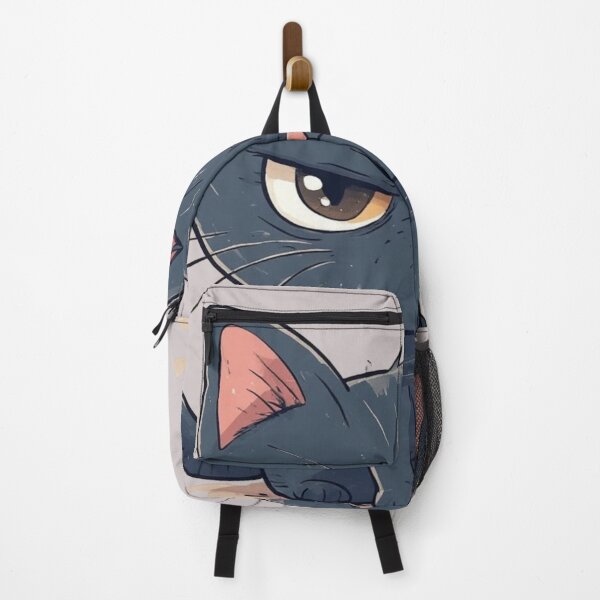 Item preview, Grumpy Black Cat Emoji designed and sold by sanorastyle.