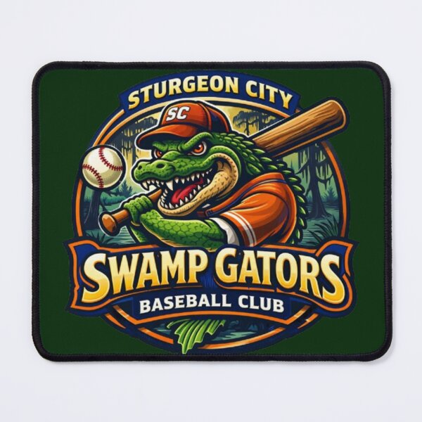 Item preview, Swamp Gators – Fierce Baseball Club Emblem designed and sold by Dogandesighn.