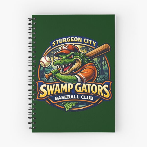 Item preview, Swamp Gators – Fierce Baseball Club Emblem designed and sold by Dogandesighn.