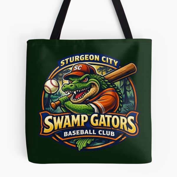 Item preview, Swamp Gators – Fierce Baseball Club Emblem designed and sold by Dogandesighn.