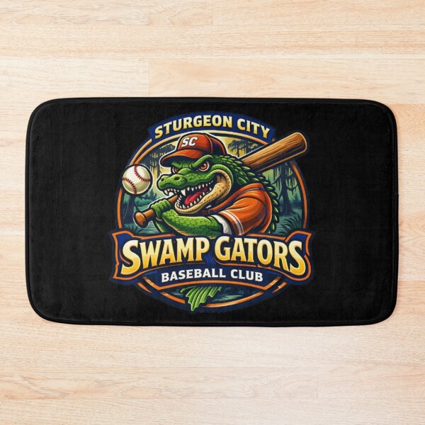 Item preview, Swamp Gators – Fierce Baseball Club Emblem designed and sold by Dogandesighn.