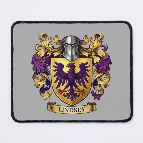 Item preview, The Lindsey Family Coat of Arms designed and sold by BagTown Clans.