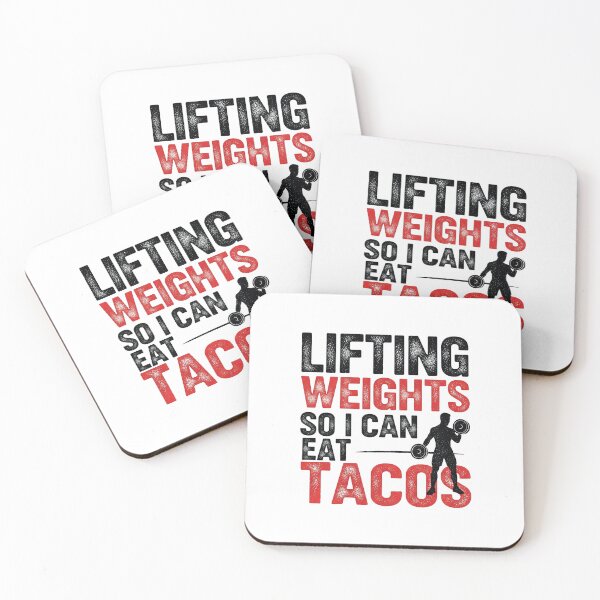 Item preview, Funny Gym Taco Lover - Lifting Weights So I Can Eat Tacos designed and sold by Universal Art Shop.