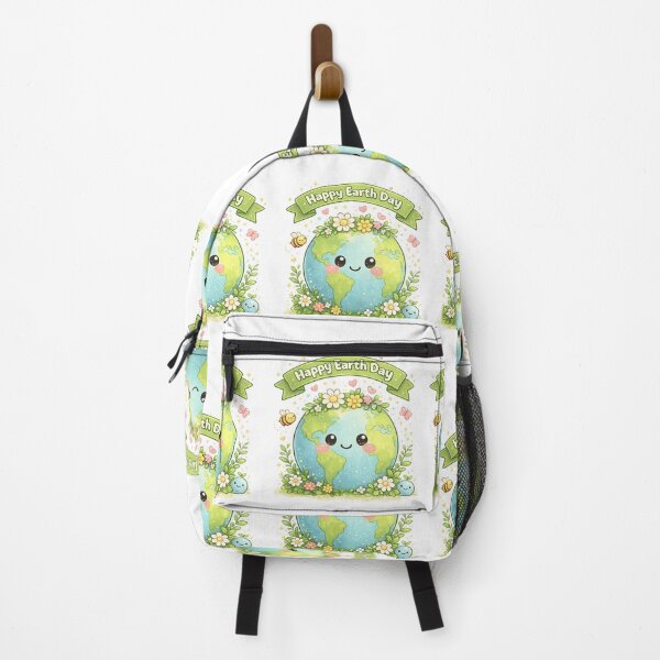 Item preview, Cute Happy Earth Day Kawaii Planet Cartoon designed and sold by Andrei Cazan.