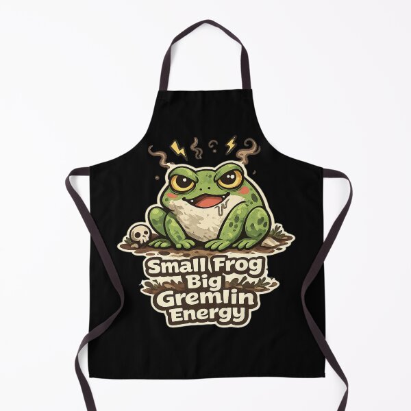 Item preview, Small frog, big gremlin energy designed and sold by FroggyOnly.