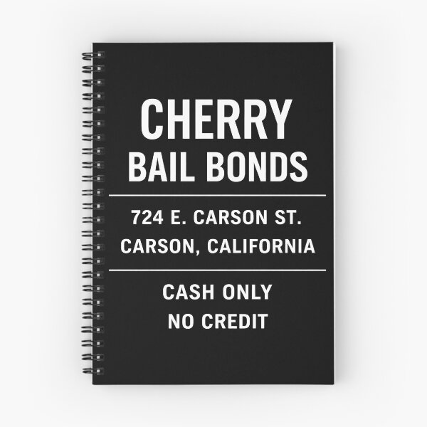 Item preview, Cherry Bail Bonds – Vintage Carson CA Bail Bond Company Sign designed and sold by DiamondSkyShirt.