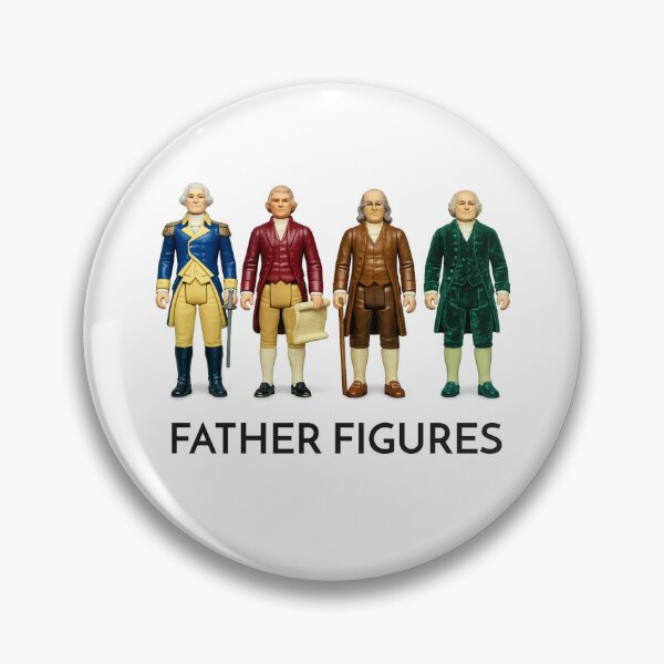 Item preview, Father Figures -- America 250 founders visual pun designed and sold by The Sporty Nerd.