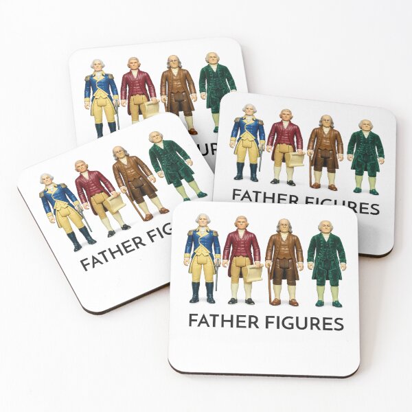 Item preview, Father Figures -- America 250 founders visual pun designed and sold by The Sporty Nerd.