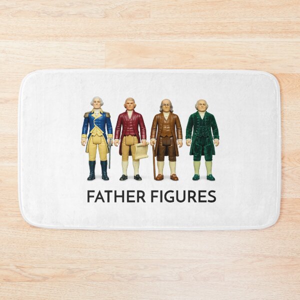 Item preview, Father Figures -- America 250 founders visual pun designed and sold by The Sporty Nerd.