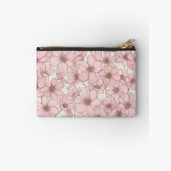 Item preview, Pink Cosmos Flowers - Pattern 3 designed and sold by AlinaSCorner.