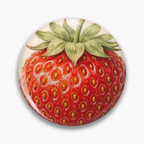 Item preview, Vintage Strawberry Botanical Print - Antique Strawberry Illustration designed and sold by Darlin8888.