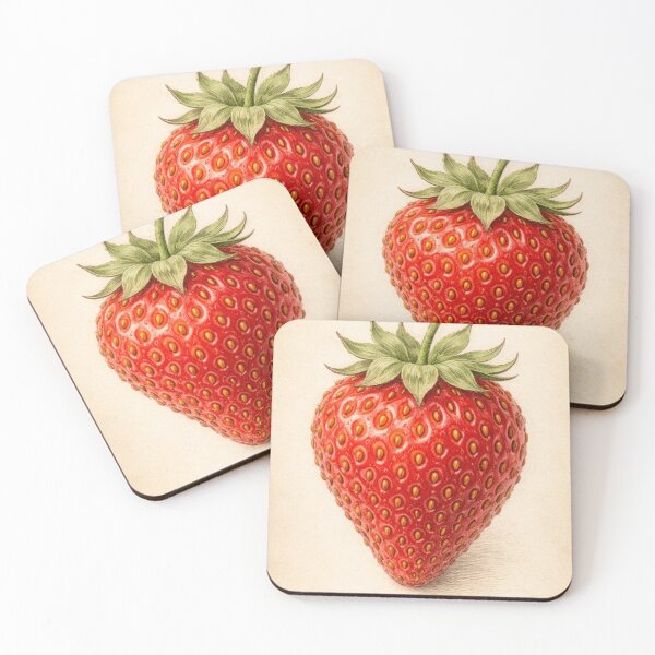 Item preview, Vintage Strawberry Botanical Print - Antique Strawberry Illustration designed and sold by Darlin8888.