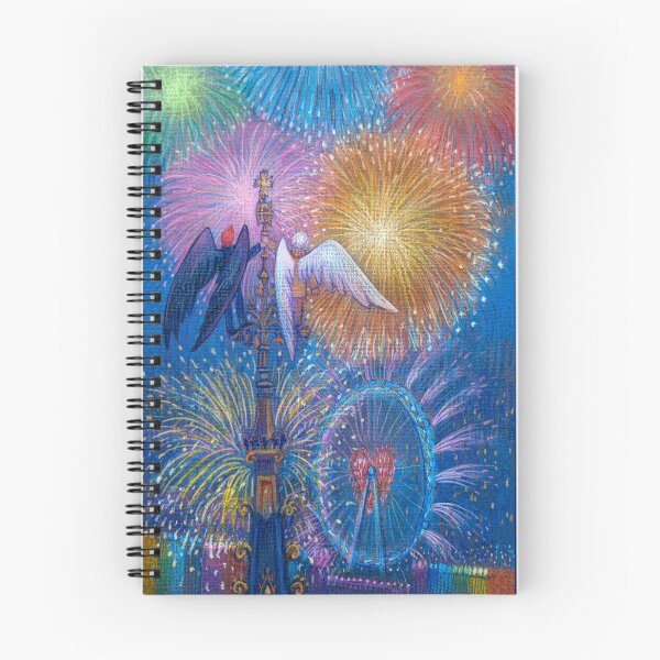 Item preview, Fireworks Above London designed and sold by illustore.
