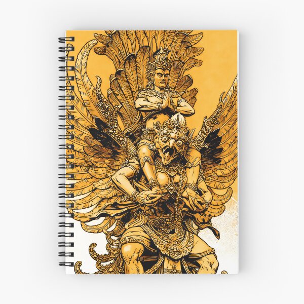Item preview, gold line art barong bali digital art illustration designed and sold by sabartgunpla.
