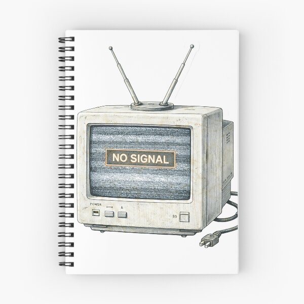 Item preview, Retro CRT Monitor – No Signal Sticker Illustration designed and sold by Felixuss.