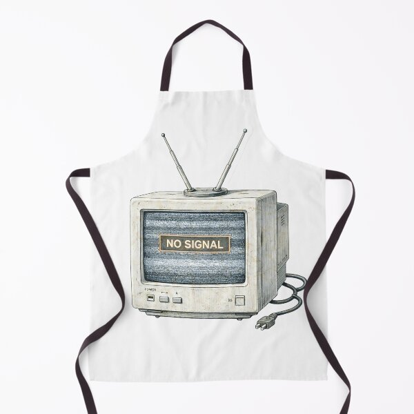 Item preview, Retro CRT Monitor – No Signal Sticker Illustration designed and sold by Felixuss.